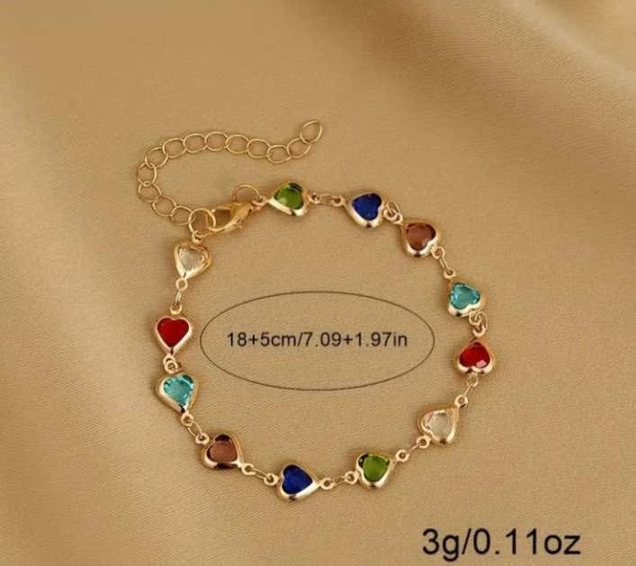 Heart-Shaped Bracelet