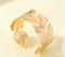 Bracelet 14k Gold Plated Leaf