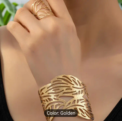 Trendy Luxurious Braclet & Ring